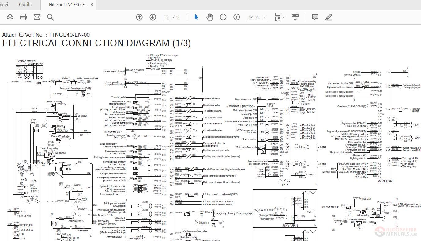 Hitachi TTNHK40 EN 00 Circuit Diagram 3