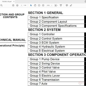 Hitachi ZAXIS 1705AWheeled Excavator TTLBJE0 EN 00 Technical Manual 1