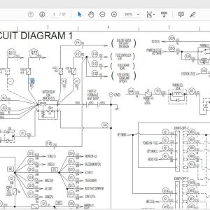 Hitachi ZW220 5B Wheel Loader TTNEE EN 00 Circuit Diagram 1Px1Jn