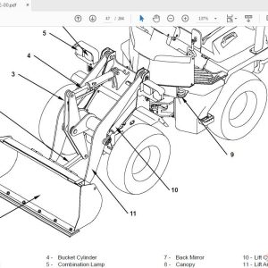 Hitachi ZW 220 250 Wheel Loader W4GB E 00 Technical Manual 3
