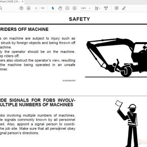 Hitachi ZX 145 3 Wheeled Excavator WCFA E 00 Workshop Manual 1