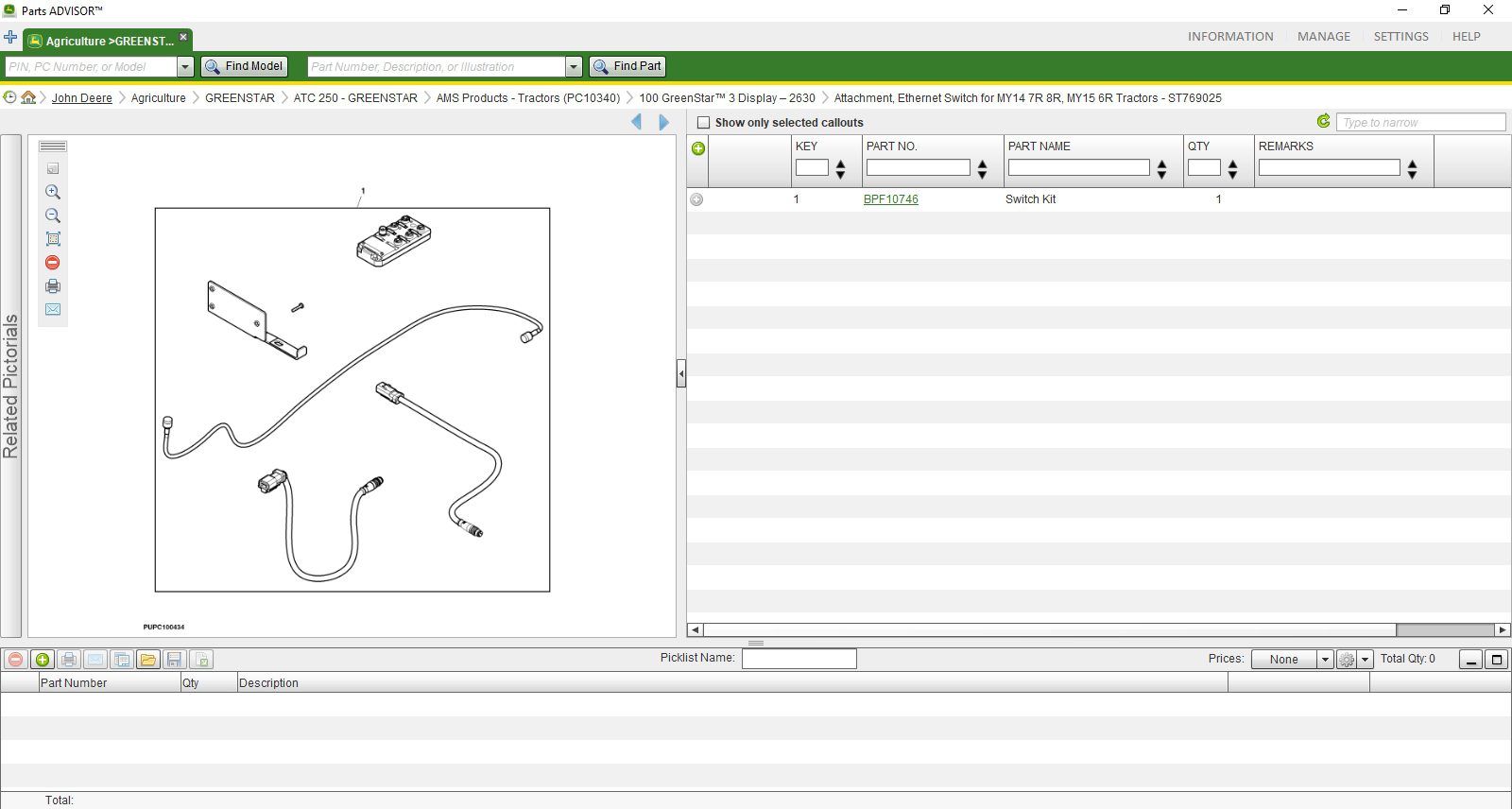 John Deere Hitachi Parts ADVISOR 2020 022020 Offline DVD8