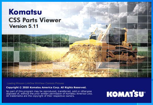 Komatsu EPC Linkone CSS Parts Viewer 5.11 04.2020 EU 1