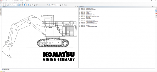 Komatsu EPC Linkone CSS Parts Viewer 5.11 04.2020 EU 4