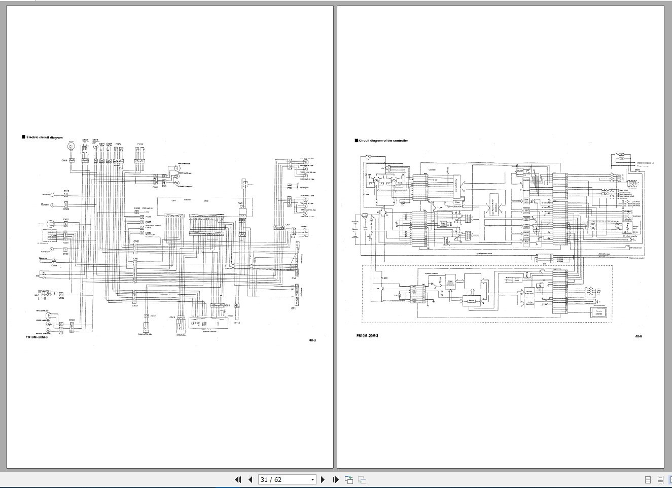 Komatsu Electric Equipment FB10M13M15M18M20M Shop ManualBMA03E1 01 3