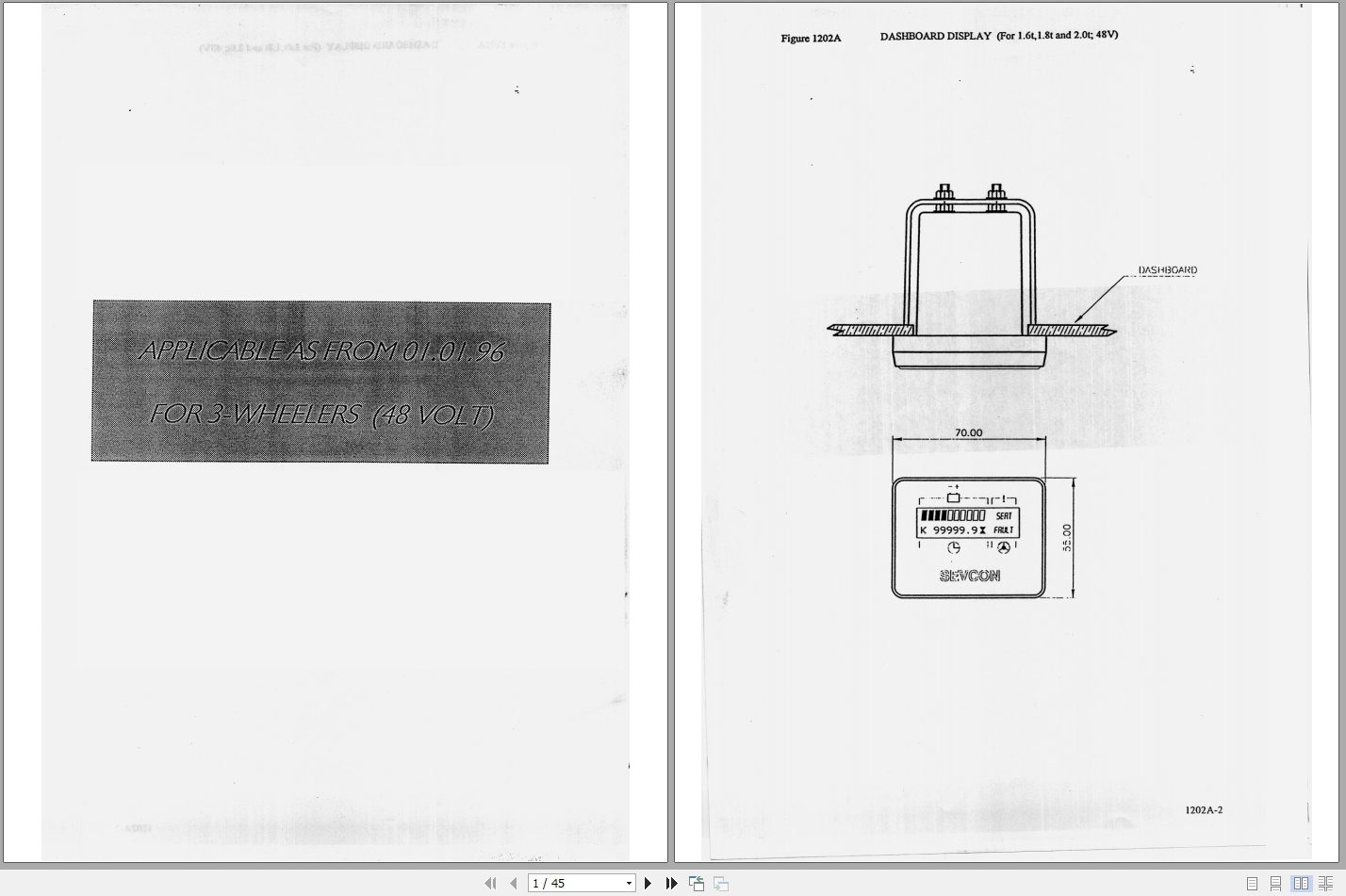 Komatsu Forklift FB161820M 2E Shop Manual 2