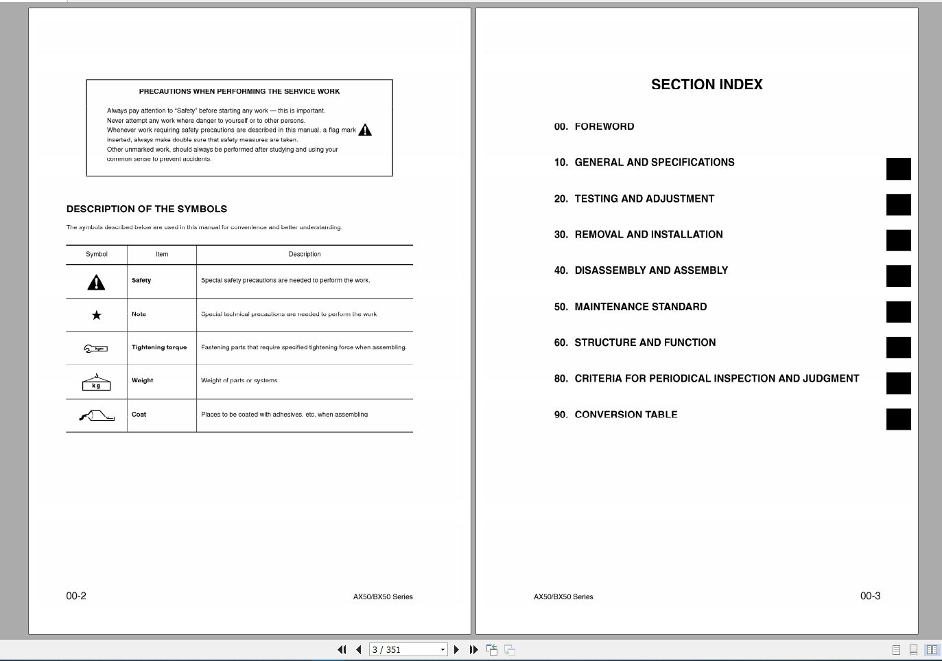 Komatsu Forklift FG101518FD35A Shop ManualBEB16E1 07 2