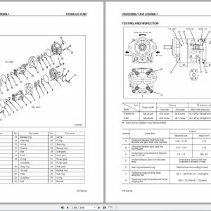 Komatsu Forklift FG506070FD50607080 Shop ManualBED08E1 02 4