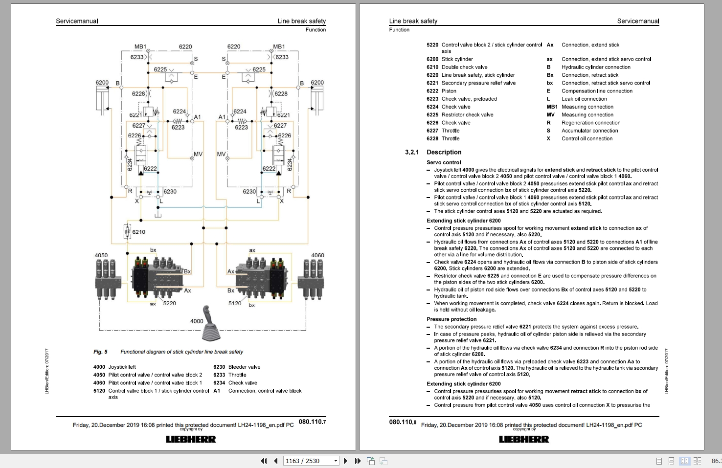 Libherr Hydraulic Excavator LH22 LH35 MCT Service ManualLH24 1198 3