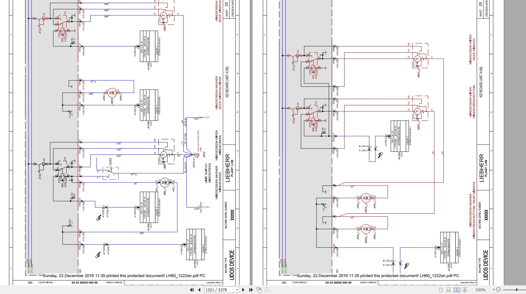Libherr Hydraulic Excavator LH60M C Service ManualLH601222 4