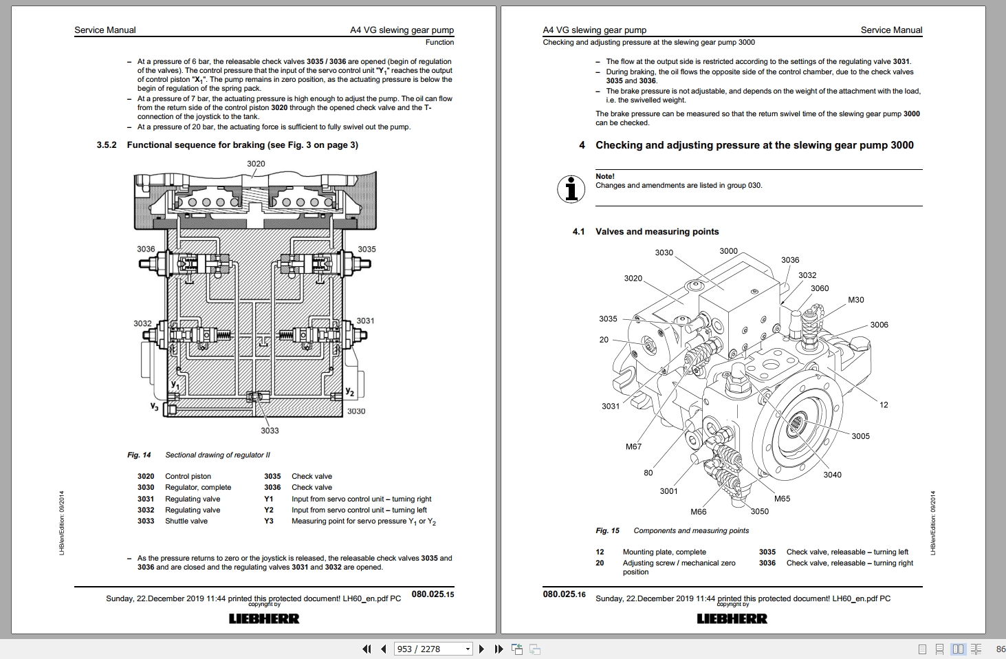 Libherr Hydraulic Excavator LH60M C Service ManualLH60 2