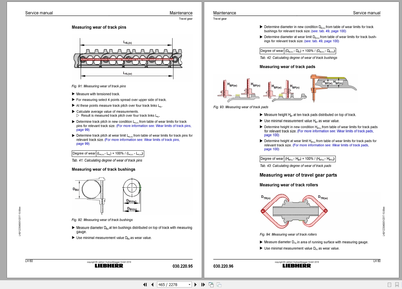 Libherr Hydraulic Excavator LH60M Timber Service ManualLH60M 2