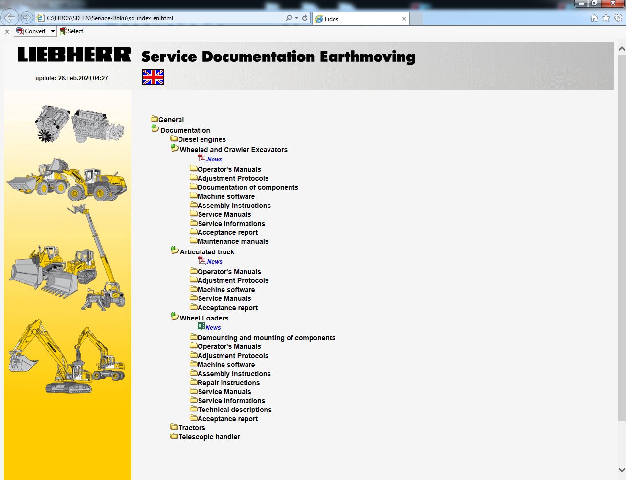 Liebherr Lidos Parts and Service Documentation Offline 022020 2