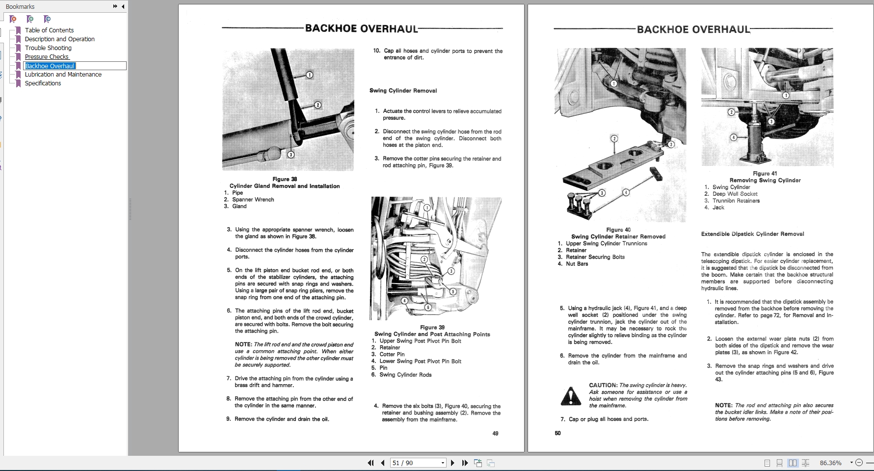 New Holland Backhoe Series 765 Repair Manual40076510 4