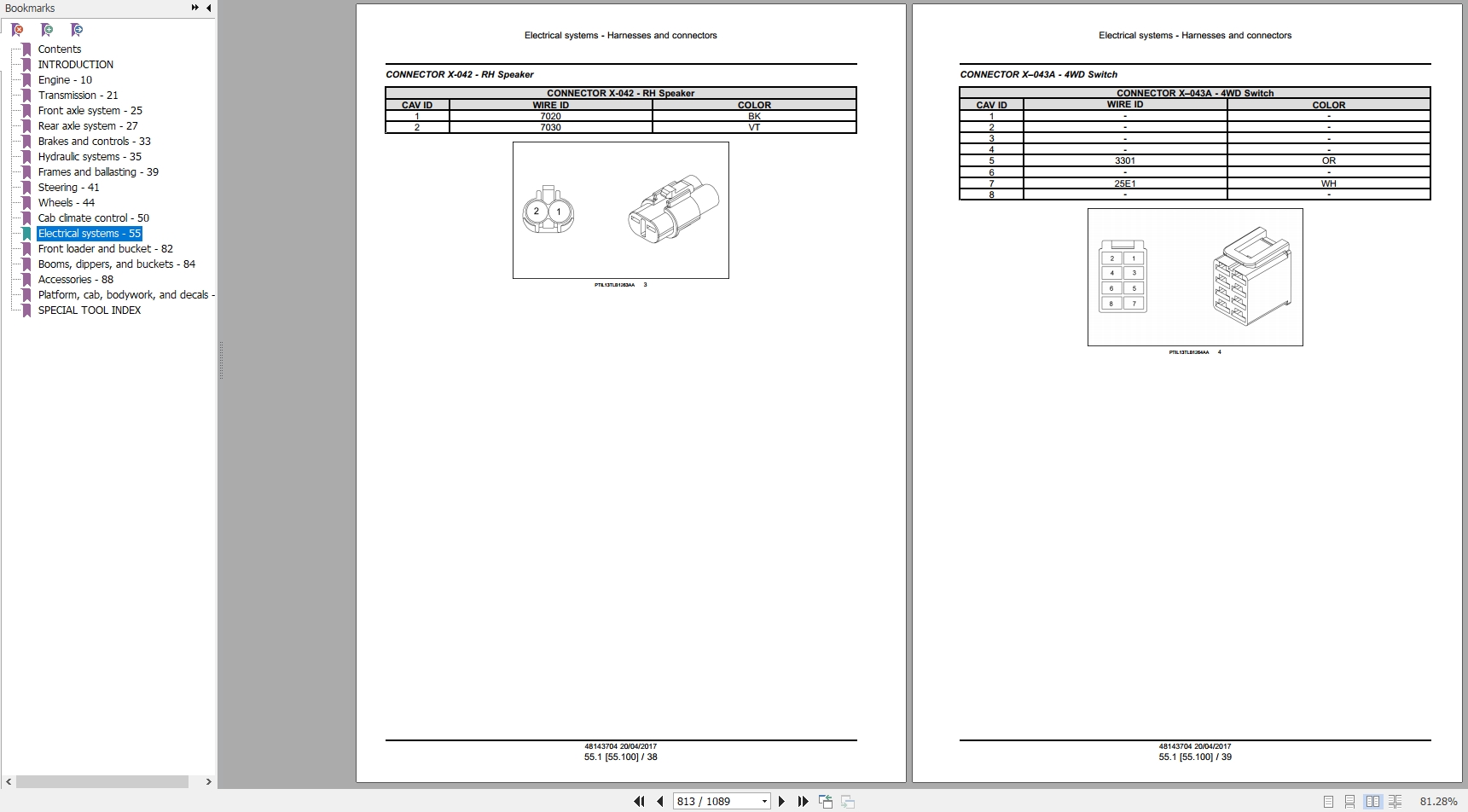 New Holland Backhoe loader B80B Service Manual48143704 4