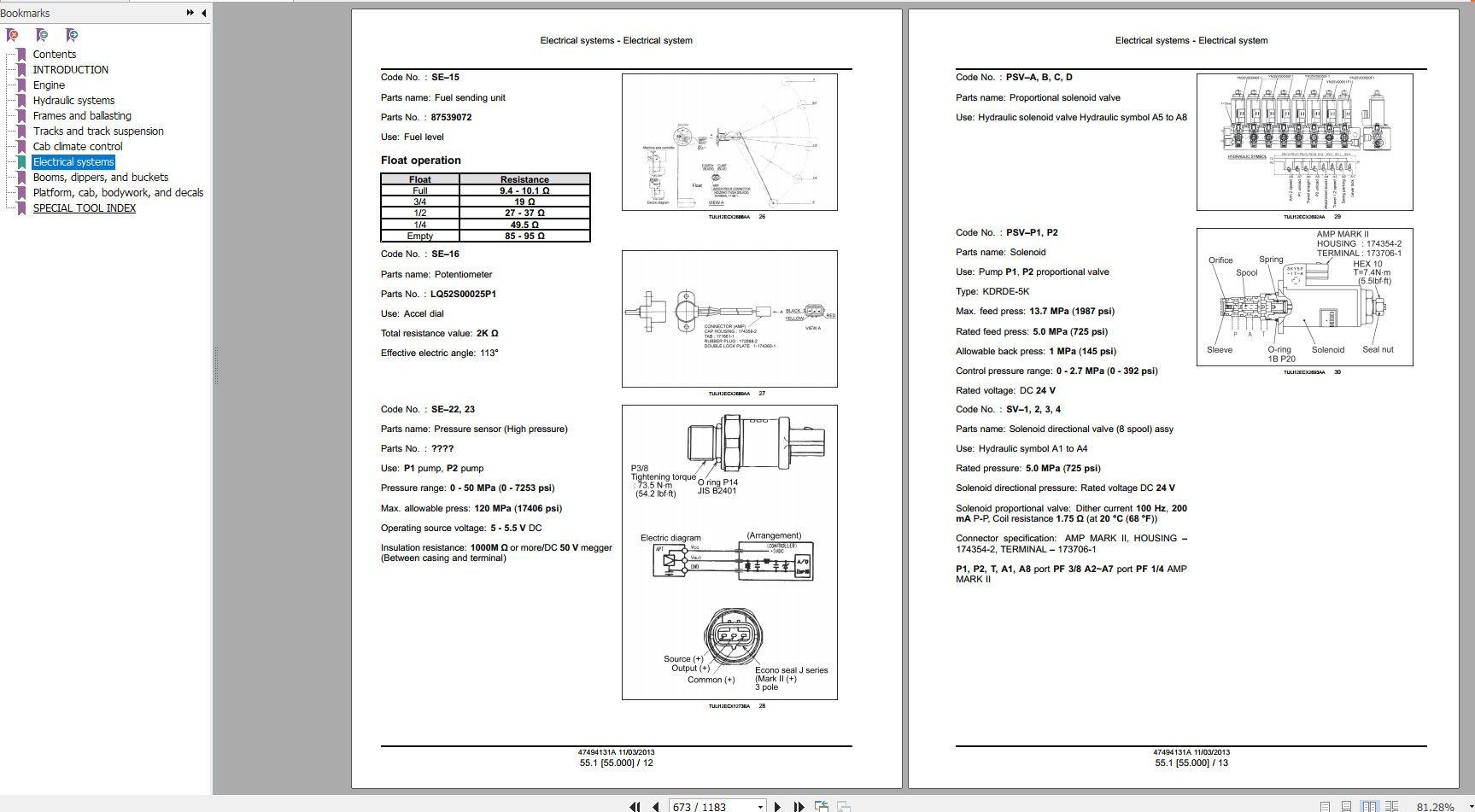 New Holland Crawler Excavator E175C Service Manual47494131A 3