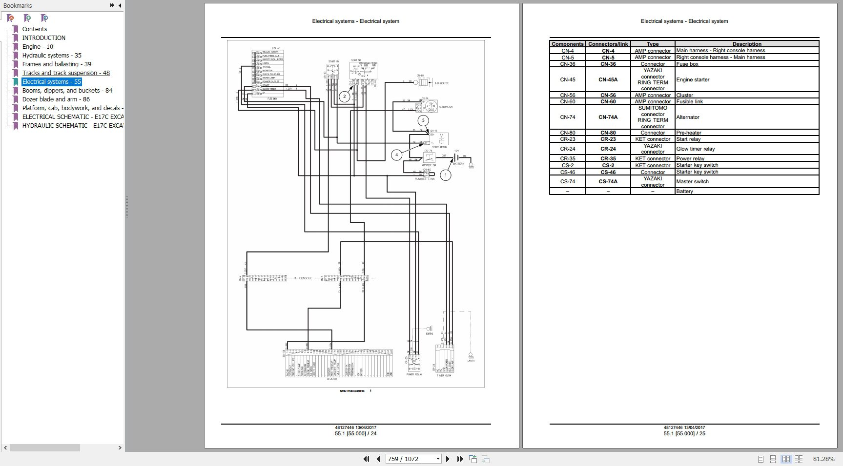 New Holland Mini Excavator E17C Service Manual48127446 3