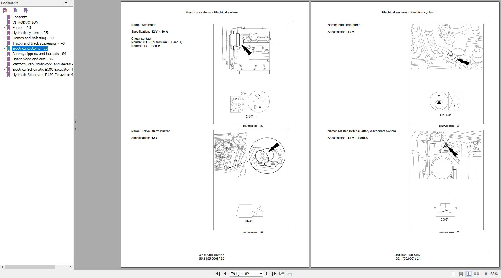 New Holland Mini Excavator E18C Service Manual48139720 3