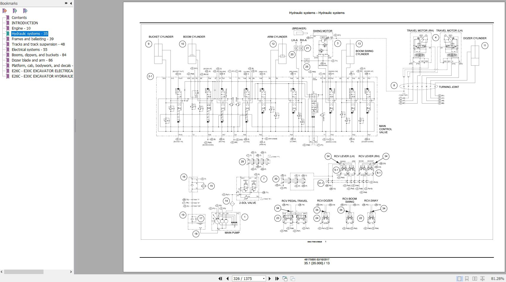 New Holland Mini Excavator E30C Service Manual48175005 3