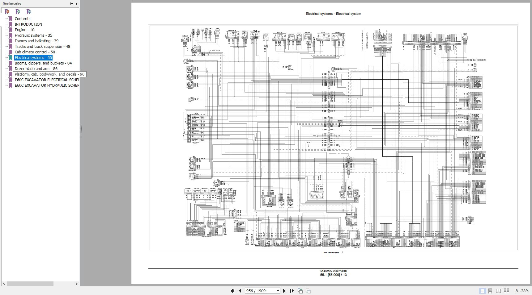 New Holland Mini Excavator E60C Service Manual51452122 3