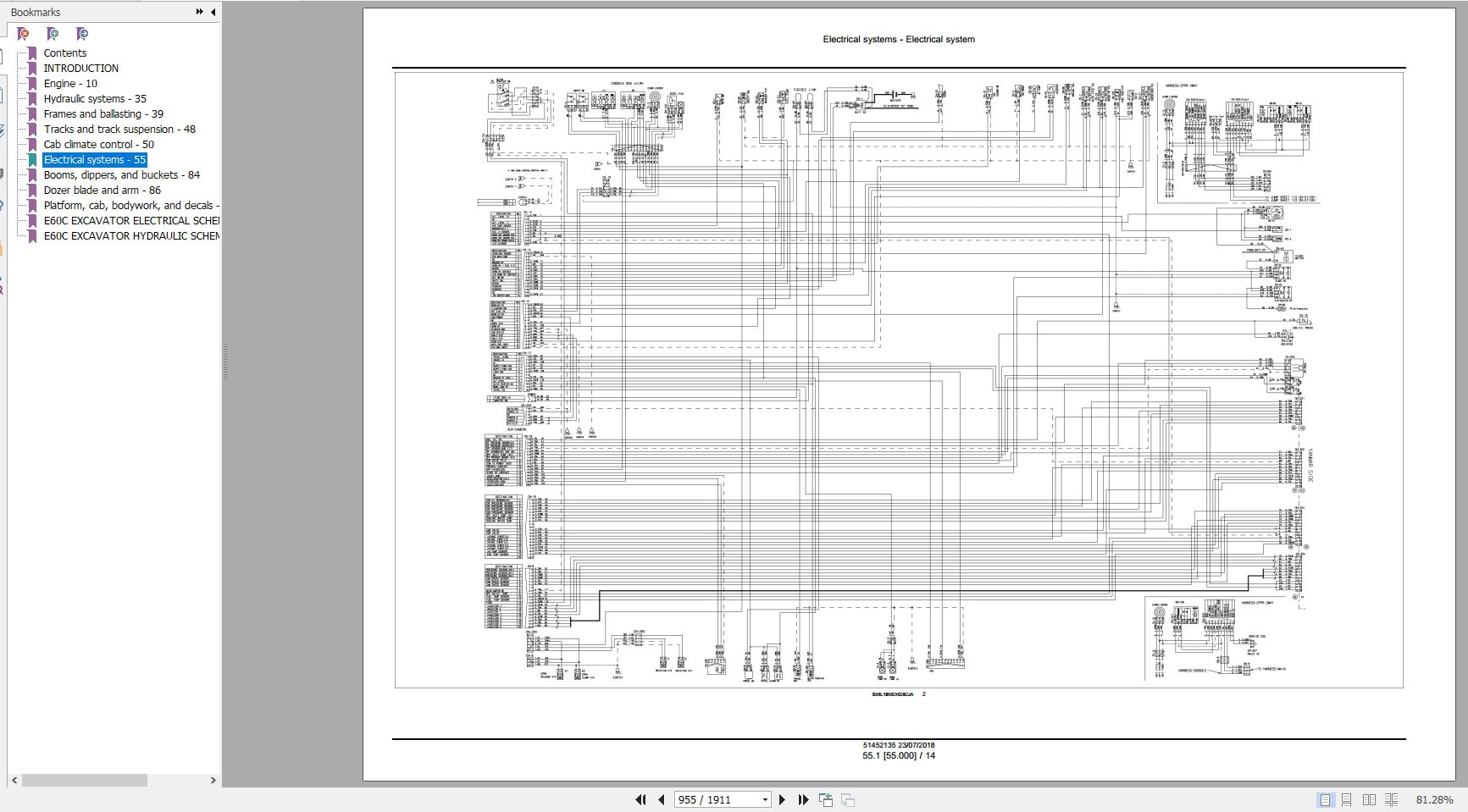 New Holland Mini Excavator E60C Service Manual51452135 3
