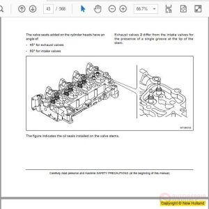 New Holland W130TC Workshop Manual 1