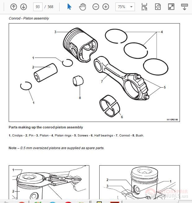 New Holland W130 Workshop Manual 4