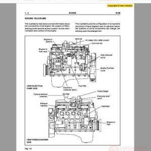 New Holland W190 Workshop Manual 1