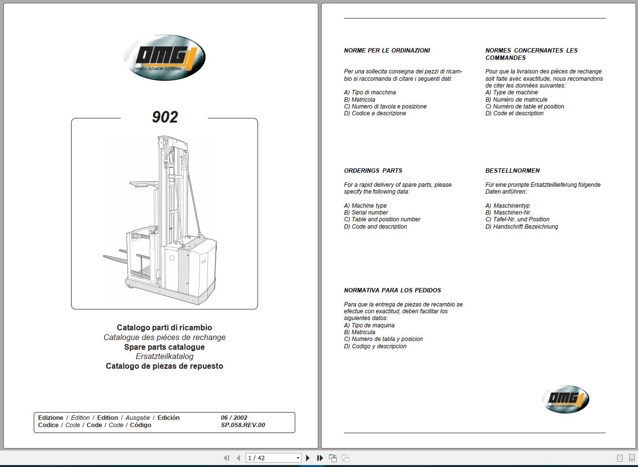 OMG Warhouse Service Part Manuals New Updated CD2