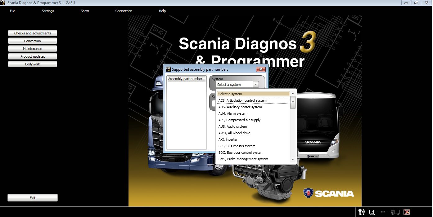 Scania SDP3 v2431730 Diagnostic Programmer 2020 12