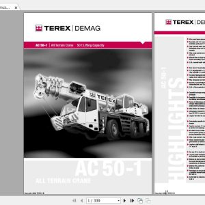 Terex Crane AC50 1 Technical Manual 3