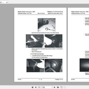ToyotaBT C15 VCE125 VCE150 Repair Manual 227761 0402003 2014 2