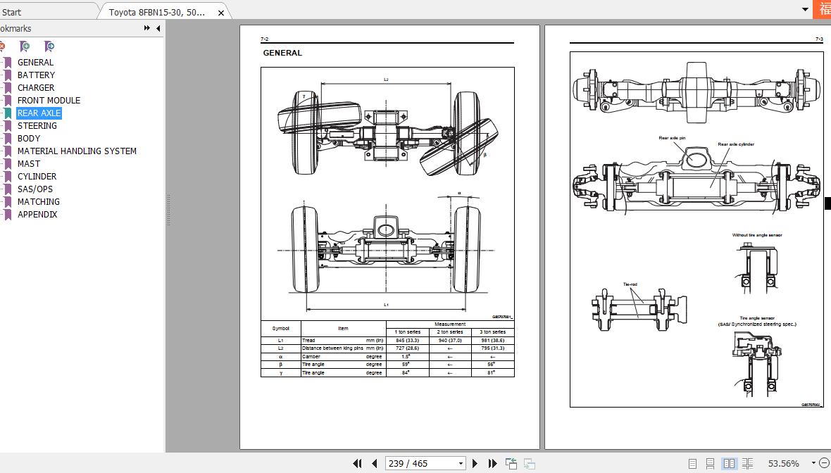 Toyota 8FBN15 30 50 8FBN15 20 Vol1 PubCE349 Repair Manual 2