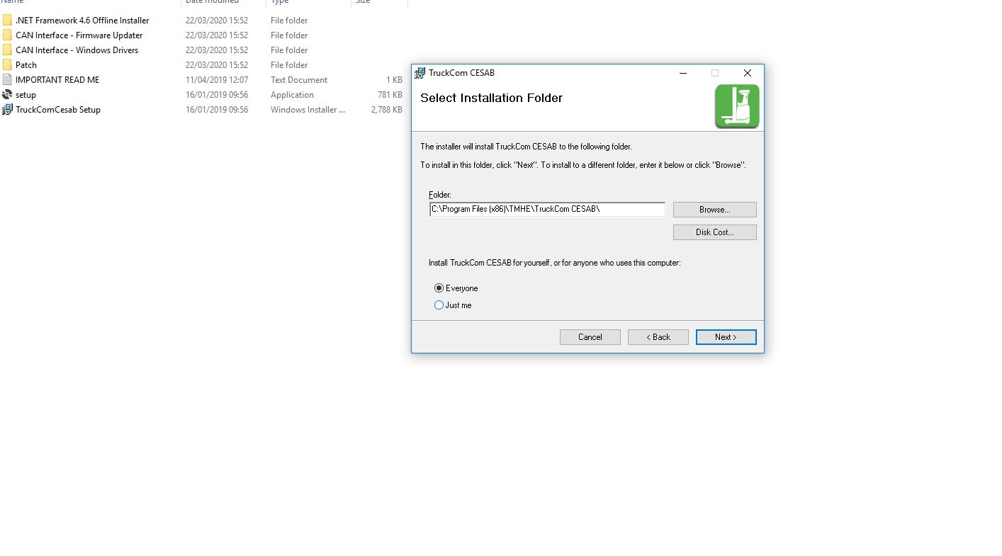 TruckCom Cesab 21293Patch 2