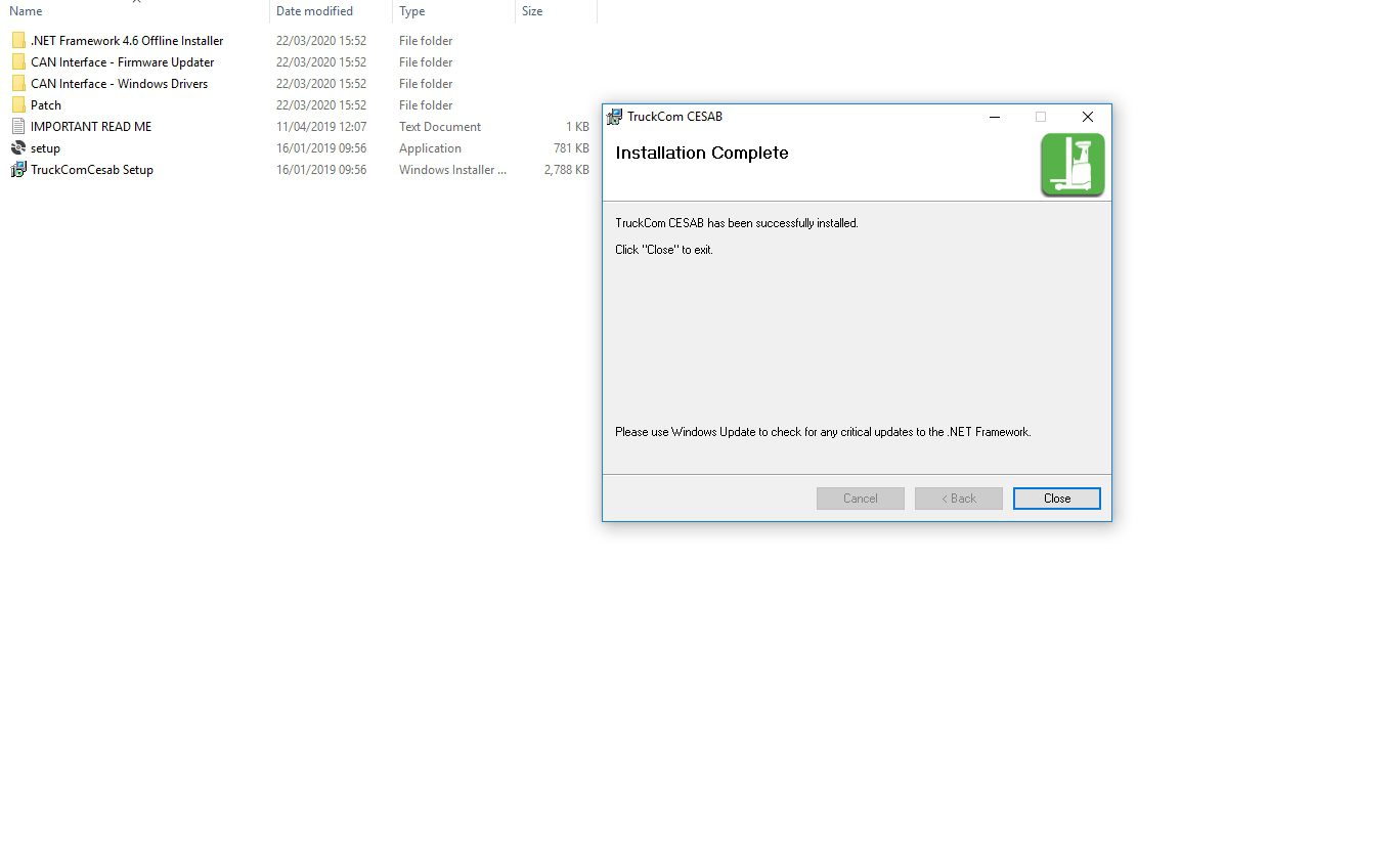 TruckCom Cesab 21293Patch 3