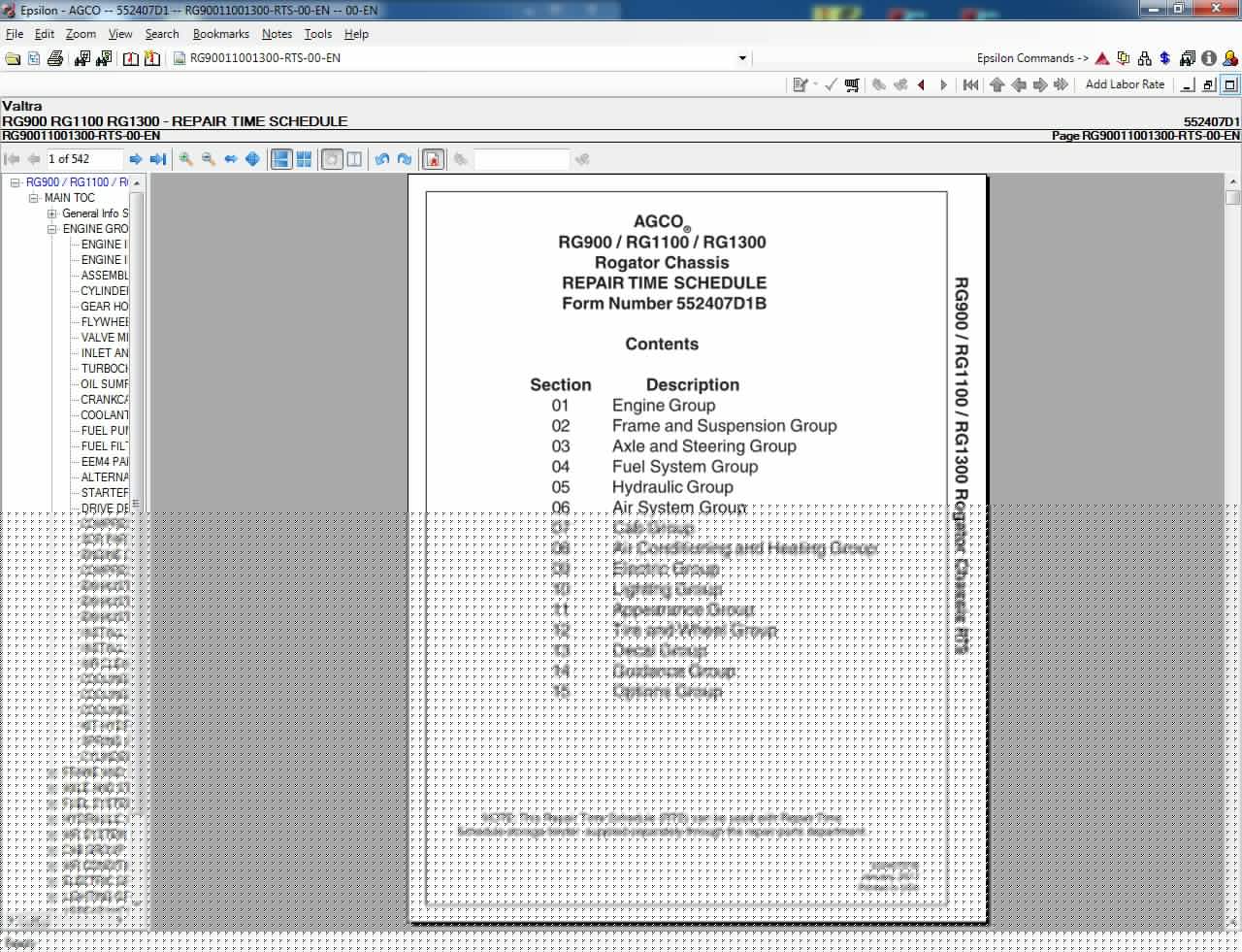 Valtra SA AG South America 112019 Part Book Workshop Service Manuals 4 1