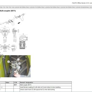 CLAAS WebTIC Offline 032020 Repair and Service Documentation10