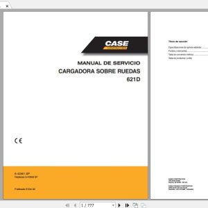 Case 621D Wheel Loader 6 42961SP Service Manual 1