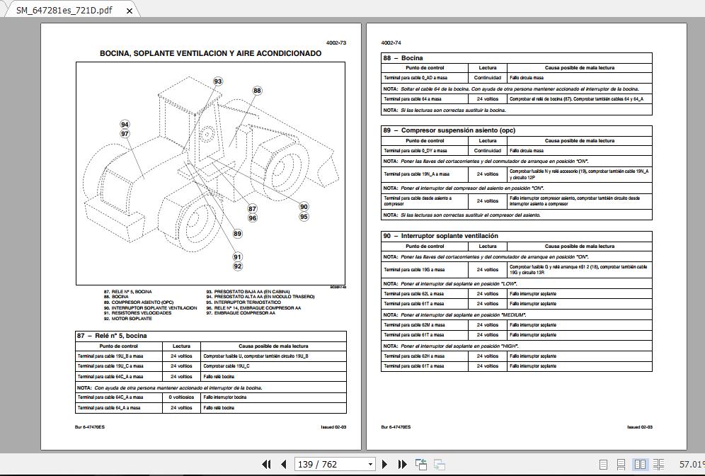 Case 721D Wheel Loaders 6 47281ES Service Manual Schematics 2