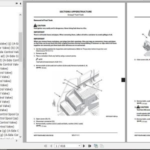 Hitachi Hydraulic Excavator ZX250 7 Full ManualsEN 1
