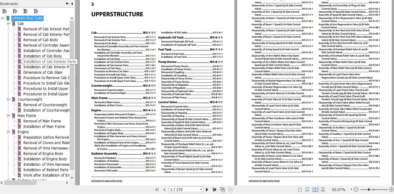 Hitachi Hydraulic Excavator ZX300 7 Full ManualsEN 1