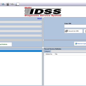 Isuzu G IDSS Diagnostic Service System 1120191