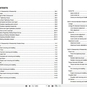 Kawasaki Wheel Loader 135ZV 2 Full ManualsEN 1