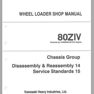 Kawasaki Wheel Loader 80ZIV Full ManualsEN 1