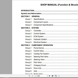 Kawasaki Wheel Loader 85Z7 Full ManualsEN 1