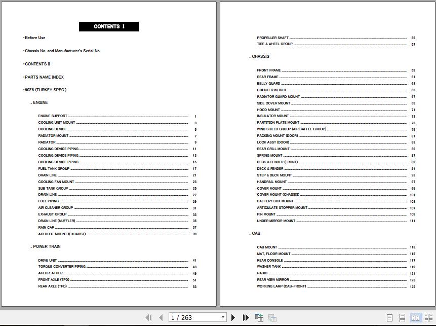 Kawasaki Wheel Loader 90Z6 Full ManualsEN 1