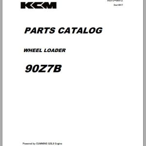 Kawasaki Wheel Loader 90Z7 92Z7 Full ManualsEN 1
