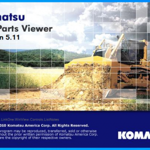 Komatsu EPC Linkone CSS Parts Viewer 5.11 04.2020 JAPAN 1