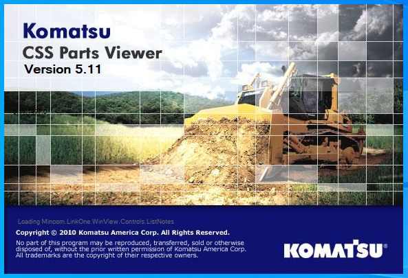 Komatsu EPC Linkone CSS Parts Viewer 5.11 04.2020 JAPAN 1