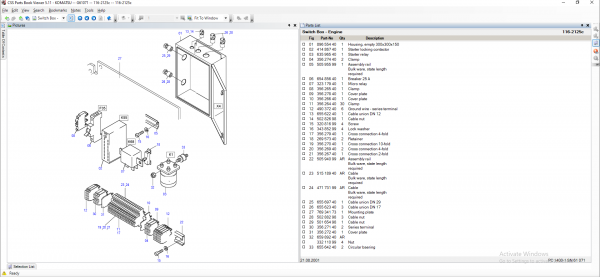 Komatsu EPC Linkone CSS Parts Viewer 5.11 04.2020 JAPAN 7